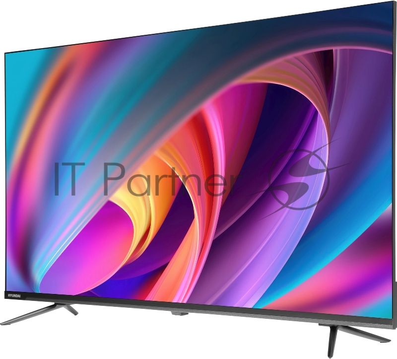 Телевизор Hyundai 43" H-LED43BU7100 серый LED UHD 60Hz WebOS 1.5Gb/8Gb