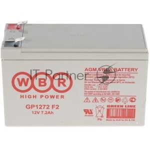 Батарея WBR GP 1272 12V 7.2Ah
