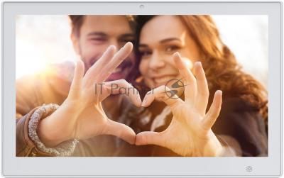 Фоторамка Digma 13.3" PF-1300 IPS 1920x1080 белый пластик ПДУ Видео