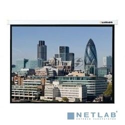 Экран с электроприводом Lumien Master Control 229x305 см (146") Matte White FiberGlass черная кайма по периметру