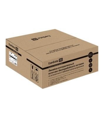 Источник бесперебойного питания Pure Sine Wave ExeGate SinePower UHB-5000.LCD.AVR.6C13.RJ.USB.3U (5000VA/4000W, LCD, AVR, 6*C13, RJ45/11, USB, возможность подключения до десяти внешних батарейных блоков 48В (поставляются отдельно), Rackmount 3U/Tower, мет