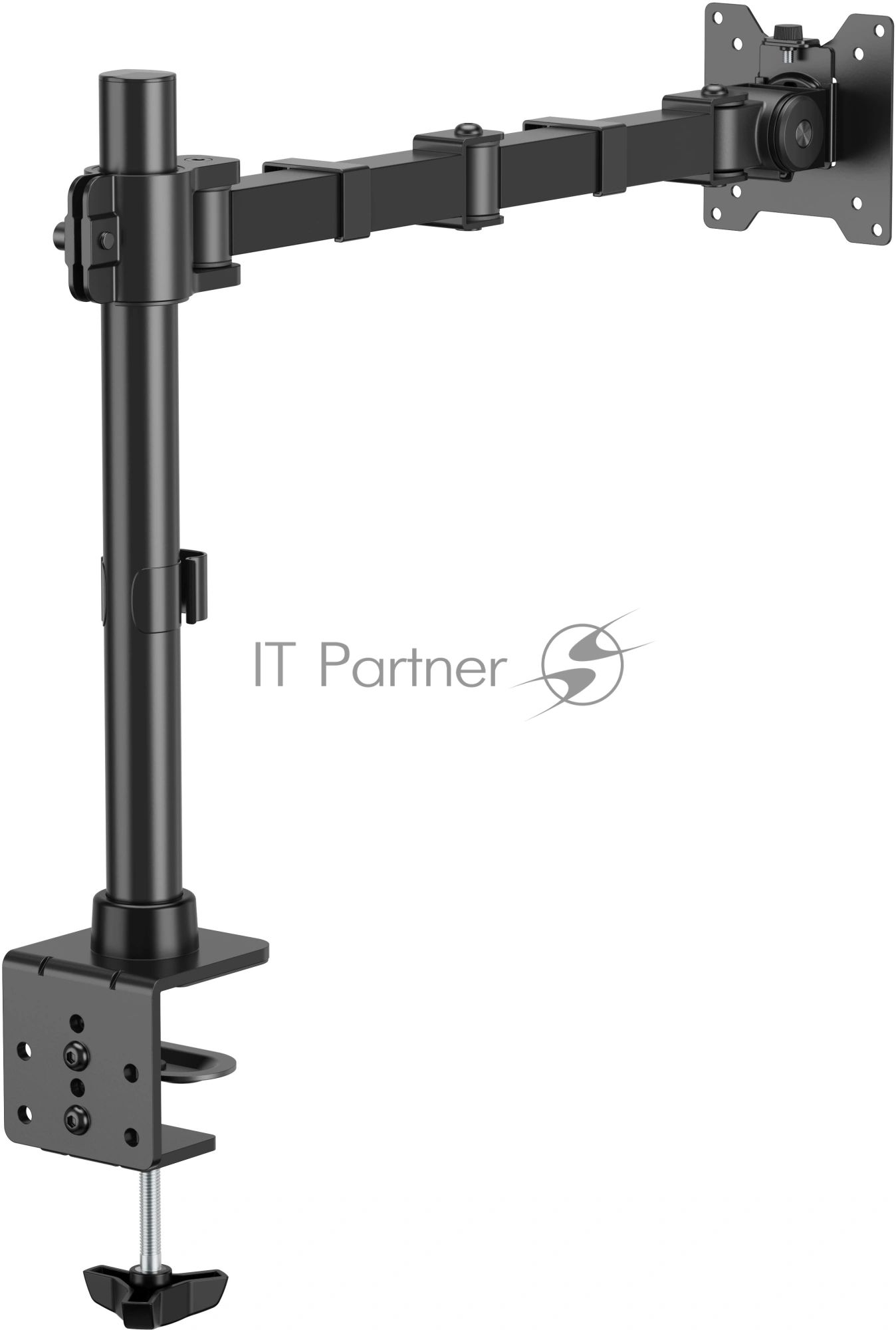 Кронштейн для мониторов Cactus CS-VM-D49-BK черный 17"-49" макс.20кг настольный поворот и наклон