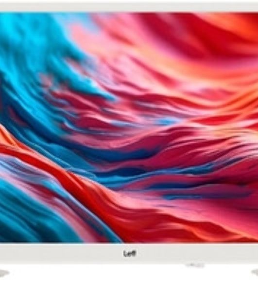 Телевизор LEFF 24" 24H691T белый DLED HD 60Hz Smart TV Салют ТВ