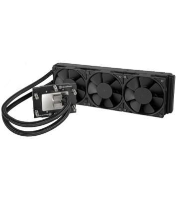 Система жидкостного охлаждения SilverStone XE360-SP5 черный, 360 мм, 3x120 мм, 600-2800 об/мин, 46 дБ, PWM, SP5, без подсветки