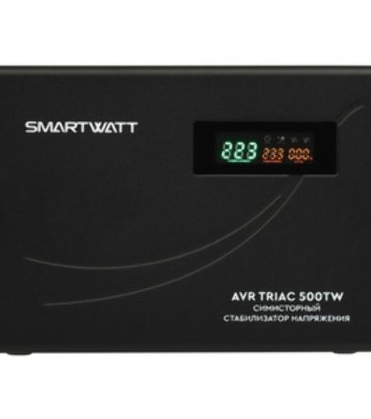 Стабилизатор напряжения Smartwatt AVR Triac 500TW 500ВА черный