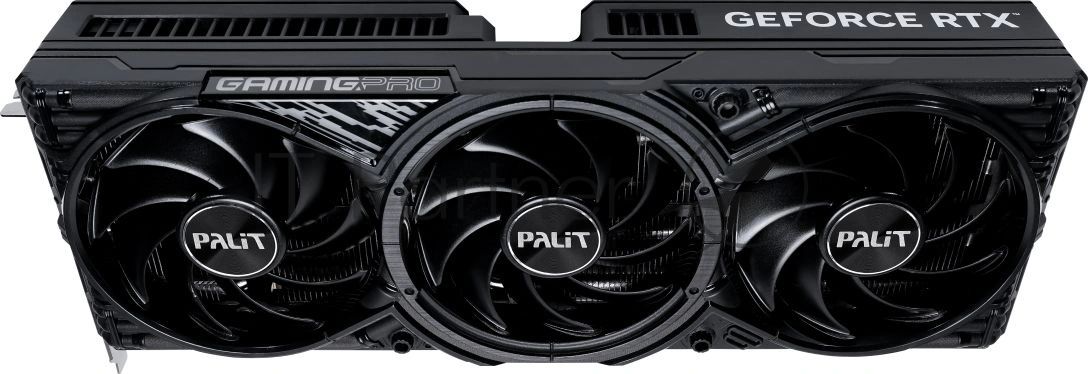 Видеокарта Palit GeForce RTX 5080 GamingPro OC V1, 16 GB GDDR7, 256 bit, 3xDisplayPort, HDMI, GPU 2295 MHz