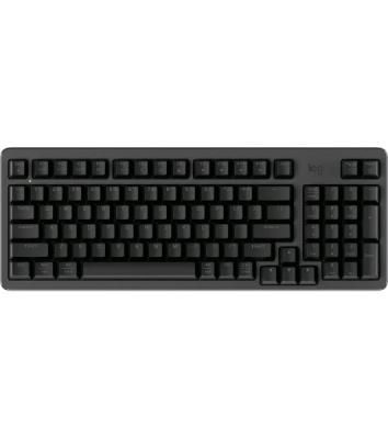 Клавиатура Logitech K868 гибридная, USB Type-A, Bluetooth, радиоканал, чёрный
