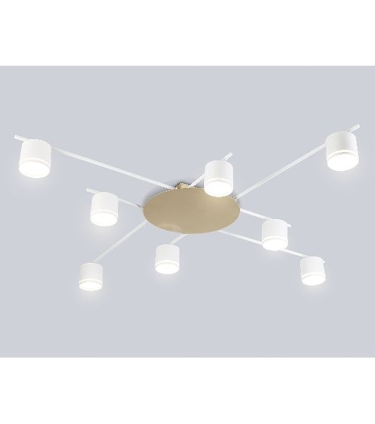 Потолочный светильник Ambrella light FL51759/8 WH/GD белый/золото GX53/8 max 12W 870*870*95