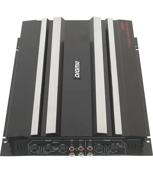 Усилитель автомобильный Digma DCP-400 четырехканальный