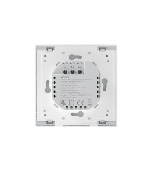 Выключатель умный двухклавишный Aqara Smart Wall Switch H1 (WS-EUK02)