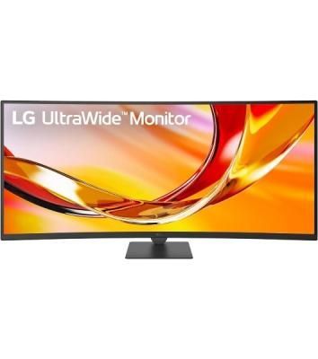 Монитор 34" LG UltraWide 34U640B-B VA 3440x1440, 144 Гц, 5 мс, 21:9, 300 кд/м², 2xHDMI 2.0, 1xDP 1.4, изогнутый экран (1800R), черный