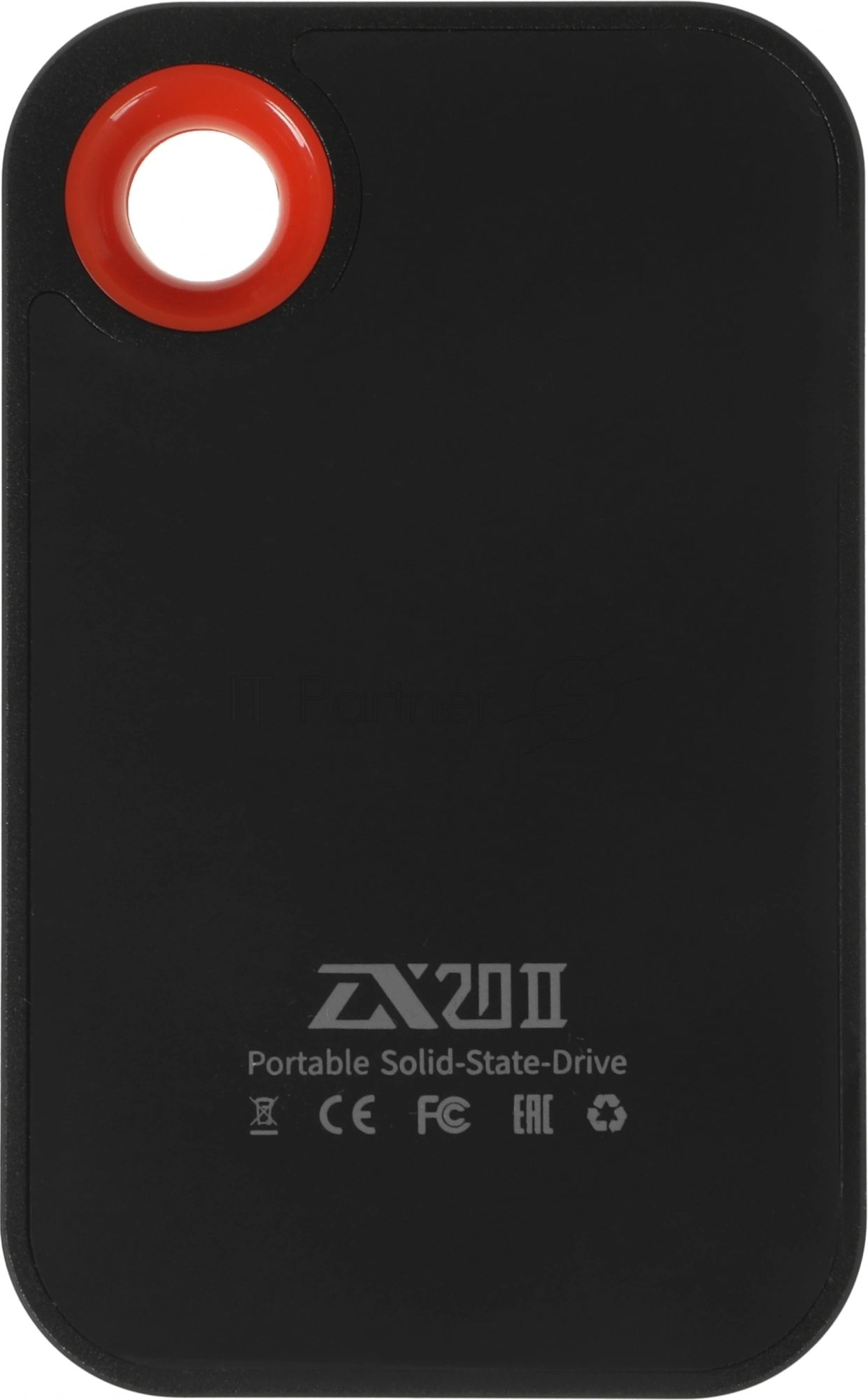 Внешний SSD Netac ZX20 II, 1TB, USB 3.2 Gen 2x2 Type-C, R/W 2000/1800, черный
