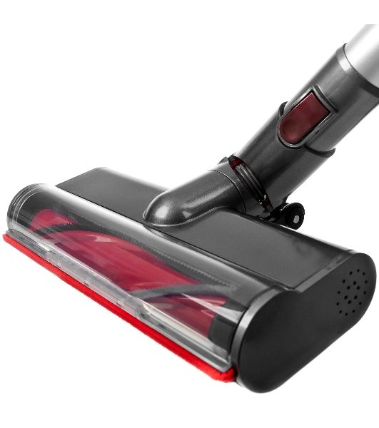 Пылесос вертикальный BRAYER BR4265 серый, питание от аккумулятора, 320 Вт, уборка сухая, пылесборник 0.5 л