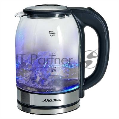 Чайник электрический АКСИНЬЯ КС-1005 черный