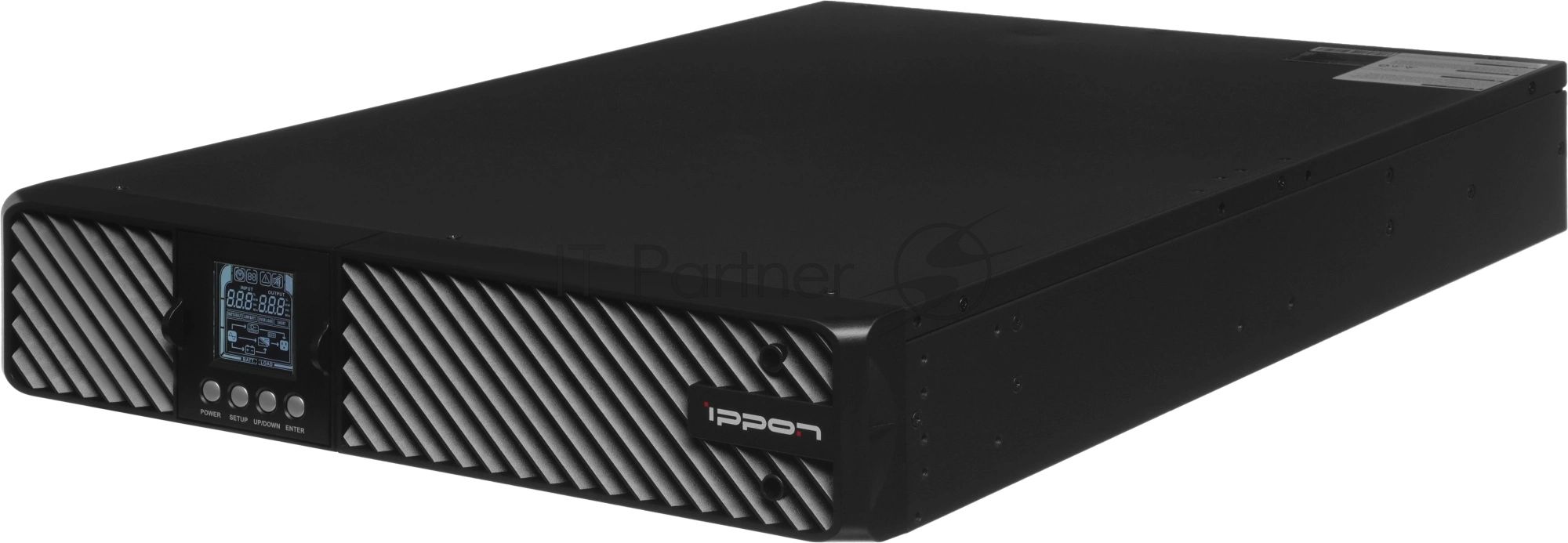 Источник бесперебойного питания Ippon Pacific II 3000 / 3000 ВА / 2700 Вт / 8 x IEC 320 C13, 1 x IEC 320 С19
