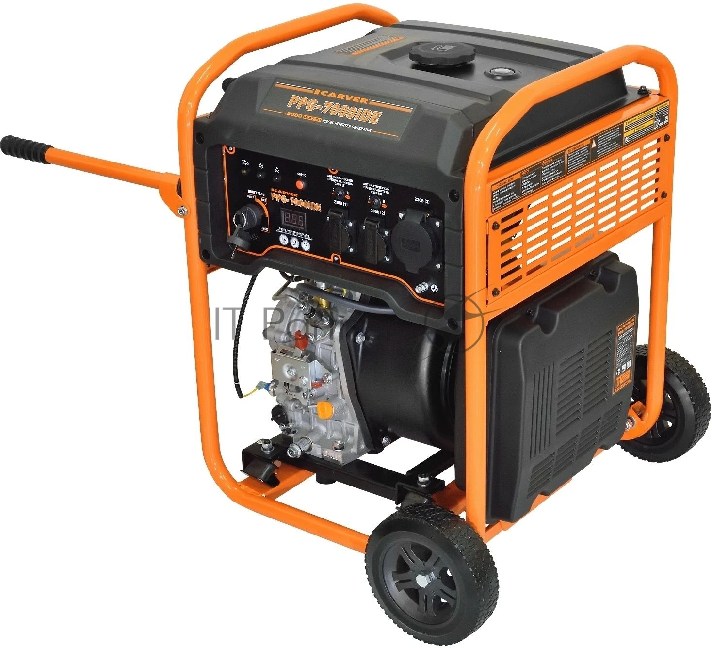 Генератор Carver PPG-7000IDE, 5.5 кВт