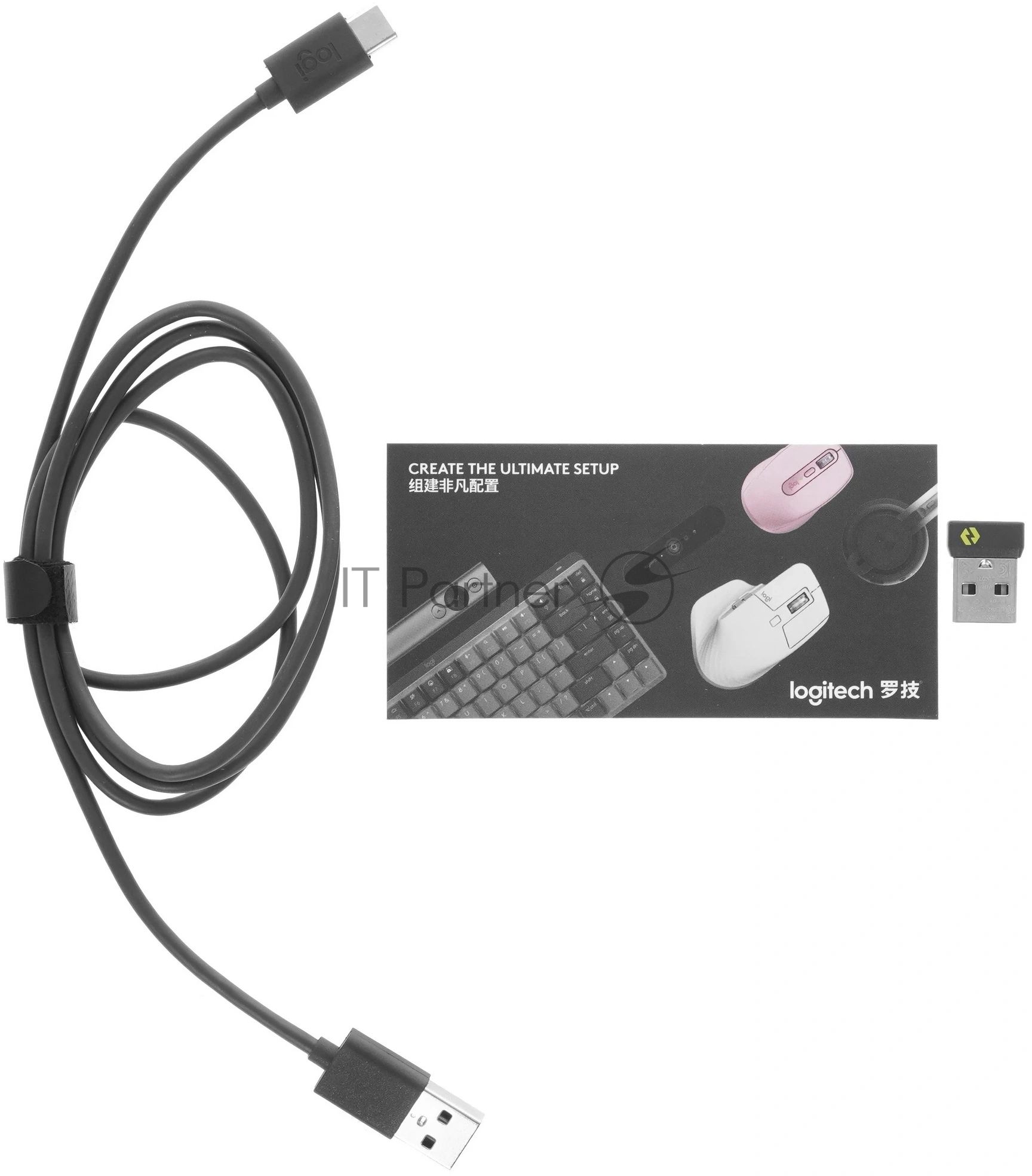 Клавиатура Logitech MX Mechanical механическая черный USB беспроводная BT/Radio slim LED (920-010766)