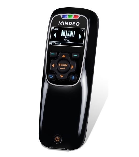 Сканер штрих-кода ручной Mindeo MS3690Plus Mark (MS3690-2D-HD(BT)) 2D имидж, беспроводной, 100 скан/сек, Bluethooth, USB, черный
