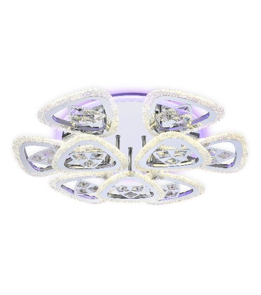Светильник Ambrella light FA2922 CH хром 138W 600*600*130 (ПДУ РАДИО 2.4)