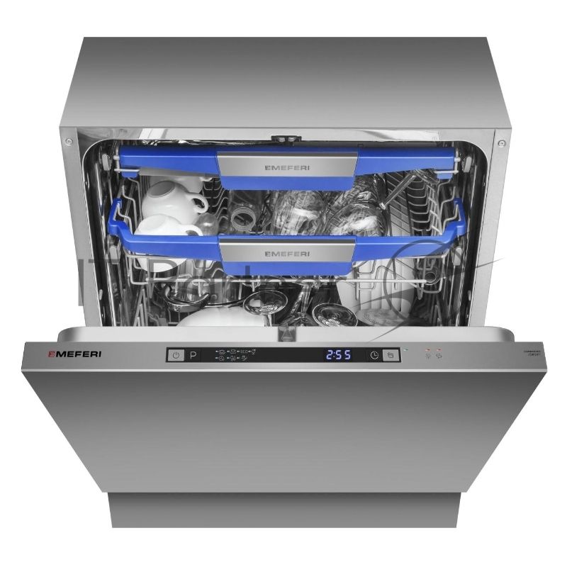 Встраиваемая посудомоечная машина Meferi MDW6073 Comfort, нержавеющая сталь, 59.8 см, 14 компл., 47 дБ, класс A