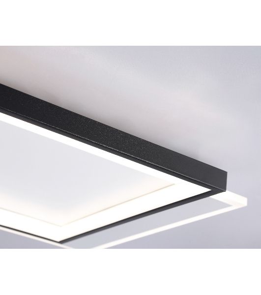 Светильник Ambrella light FA7723 WH/BK белый/черный 3000K-6400K 82W 500*500*70 (ПДУ РАДИО 2.4G)