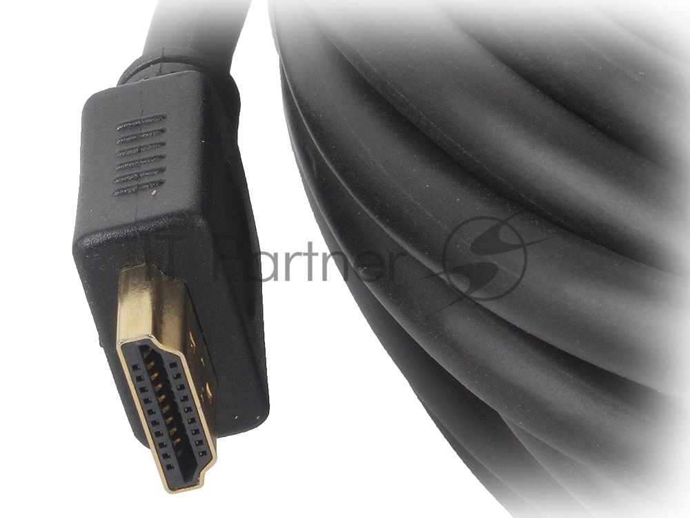Кабель Cablexpert HDMI CC-HDMI4-7.5M, 19M/19M, v2.0, медь, позол.разъемы, экран, 7.5м, черный, пакет