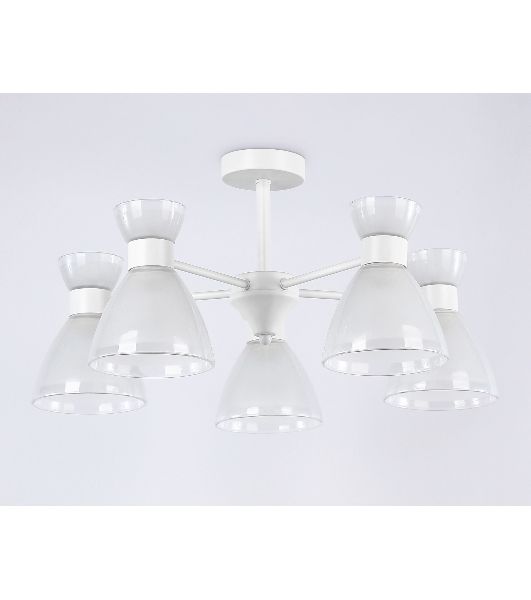 Светильник Ambrella light TR3179/5 WH белый E27/5 max 40W D570*280