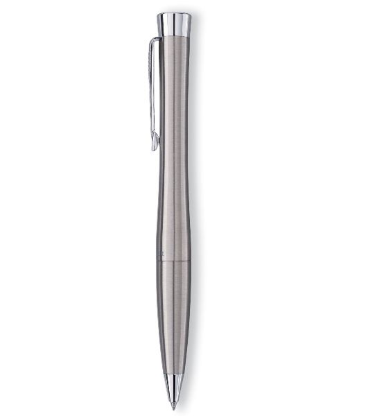 Ручка шариковая Parker Urban Core K314 (CW2143641) Metro Metallic CT, M, синие чернила, подарочная коробка