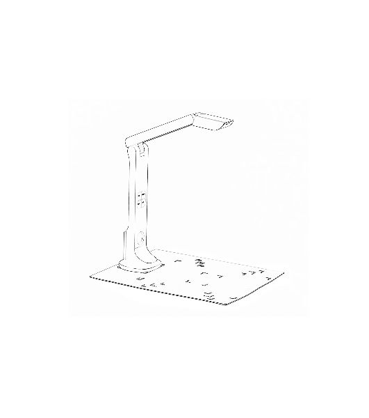 Документ-камера IQBoard [IQView E4510Pro] 13 мегапикселей (разрешение 3264х2448) USB-C, A3 (лицензионный ключ поддерживает только один компьютер)