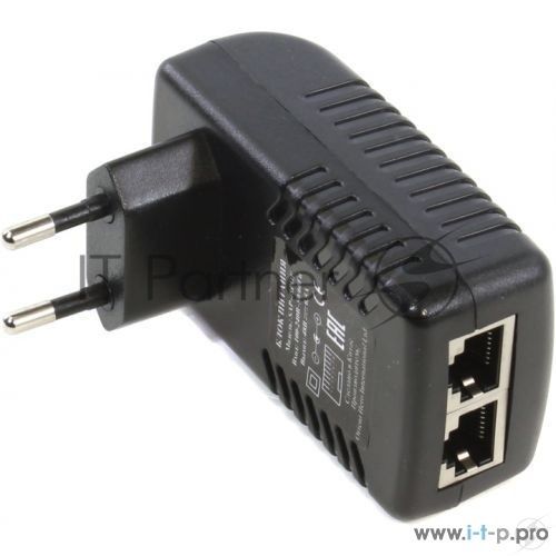 Блок питания для видеокамер ORIENT SAP-48POE вход: ~110-240 В, 50/60Гц; выход: 48 В, 500 мА