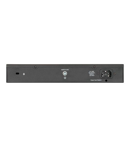 Коммутатор D-Link DGS-1100-18PV2/A, 16×1 Гбит/с + 2×1 Гбит/с SFP, настраиваемый