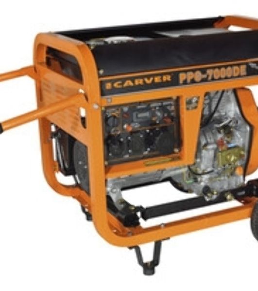 Генератор Carver PPG-7000DE, 6.3 кВт