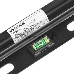 Кронштейн для телевизора Kromax VEGA-12 черный 22"-65" макс.50кг настенный наклон