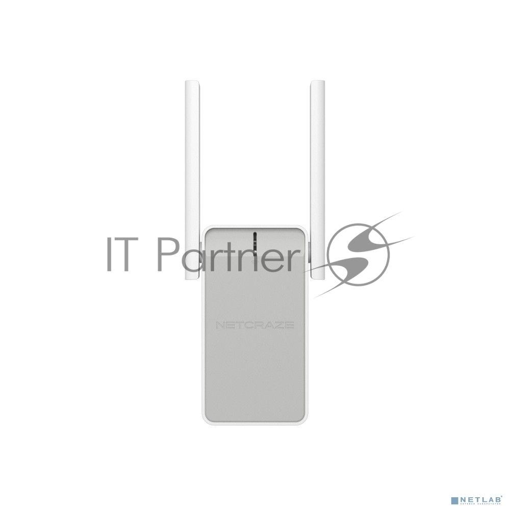 Wi-Fi Mesh-ретранслятор Netcraze Buddy 6 (NC-3411) Wi-Fi AX3000 2,4 ГГц/ 5 ГГц, 1x1000 Мбит/с Ethernet
