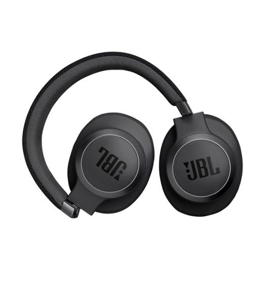 Беспроводные/проводные наушники JBL Live 770NC черный, полноразмерные, Bluetooth 5.3 + проводной, адаптивное шумоподавление , до 65 ч