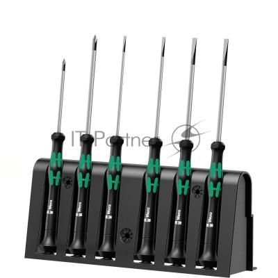 Набор отверток WERA WE-118152  для электронщиков + подставка 6 предметов
