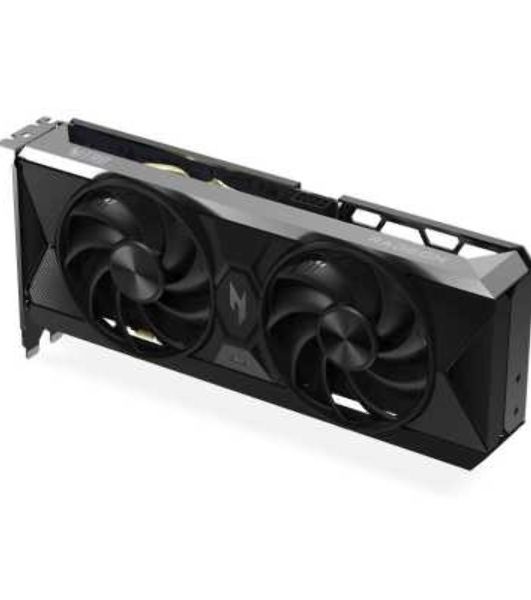 Видеокарта Acer AMD Radeon RX 9060 XT Nitro OC, 8 GB GDDR6, 128 bit, 2xDisplayPort, HDMI, GPU 1800 MHz