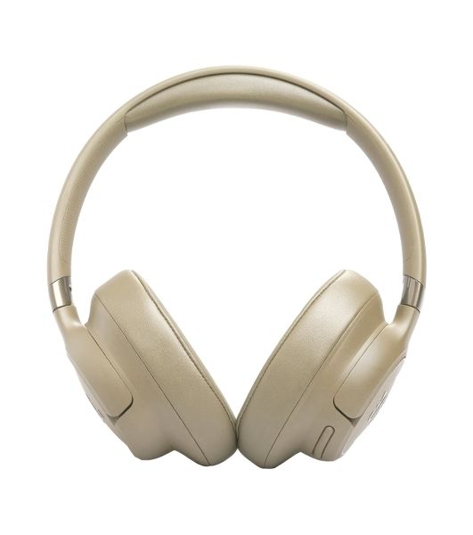 Беспроводные/проводные наушники JBL Tune 780NC бежевый, полноразмерные, Bluetooth + проводной, адаптивное шумоподавление