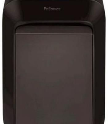 Шредер Fellowes PowerShred LX210 черный (секр.P-4) перекрестный 16лист. 23лтр. скрепки скобы пл.карты