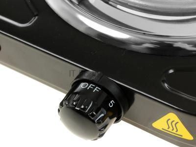 Электрическая плитка Чудесница ЭЛП-802 черный