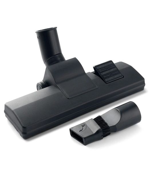 Пылесос Domfy DSC-VC505 белый/красный, 350/2000 Вт, уборка сухая, пылесборник контейнер 2.5 л
