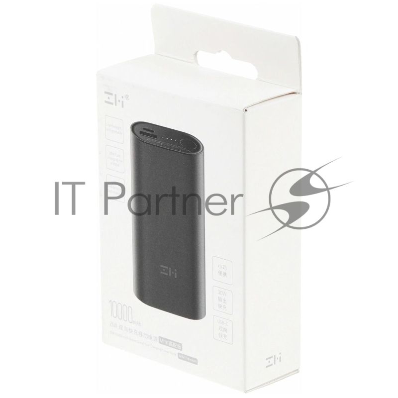 Портативный аккумулятор ZMI Портативный аккумулятор ZMI 10000mAh mini 30W серый QB818 серый (ZMKQB818CNCC)