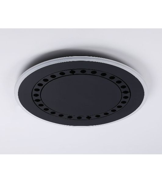 Светильник Ambrella light FL51407 BK черный 3000K/4200K/6400K 56W D485*40 (ПДУ ИК)