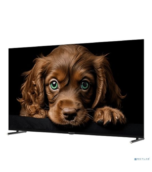 Телевизор TopDevice 50'' TDTV50CQ09U черный QLED UHD 60Hz Google TV 2GB/16GB
