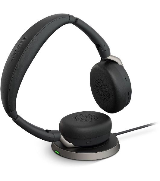 Гарнитура Jabra Evolve2 65 Flex чёрный, беспроводная, Bluetooth, до 32 ч