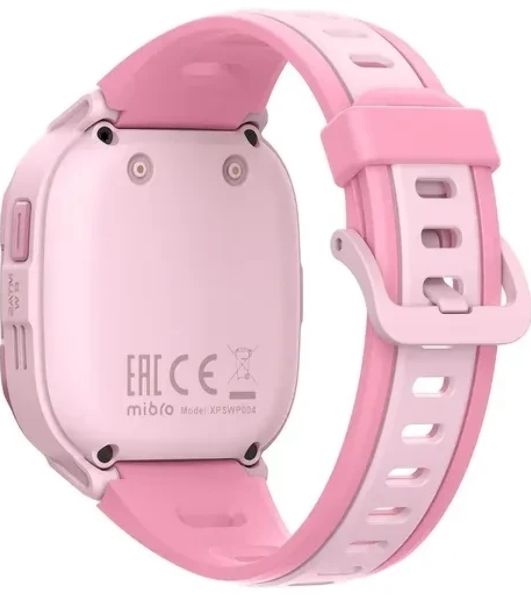 Детские умные часы Mibro Kids P6, 1.4" TFT, 4G, Bluetooth, USB Type-C, IPX7/WR20, розовый