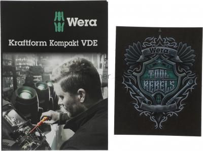 Набор отверток Wera WE-135906 в компл.:16 предметов