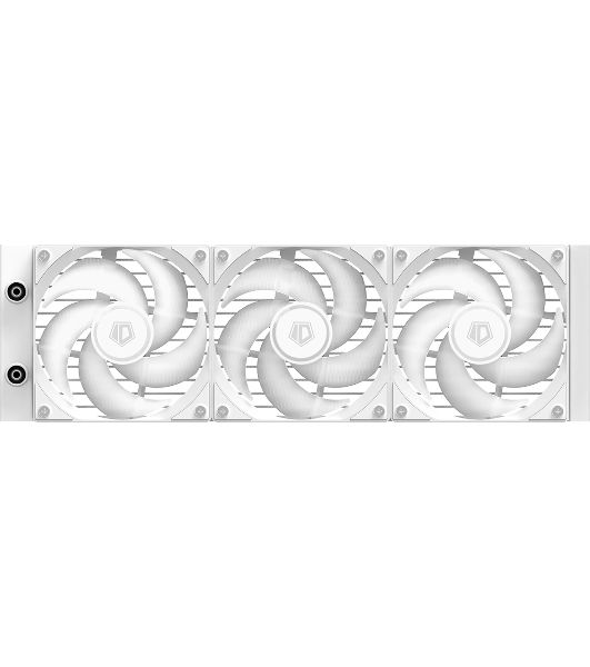 Система жидкостного охлаждения ID-Cooling FX360 LCD белый (Soc 1851/1700/1200/115X/AM5/AM4, 3x120мм fan, 2000rpm, 27.2 дБ, 350W, PWM 4-pin, Al+Cu)