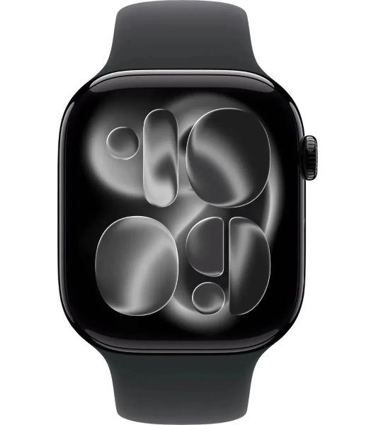 Умные часы Apple Apple Watch Series 11 GPS A3333 1.96" OLED, 4G (LTE), Wi-Fi, Bluetooth 5.3, NFC, IPX8, черный