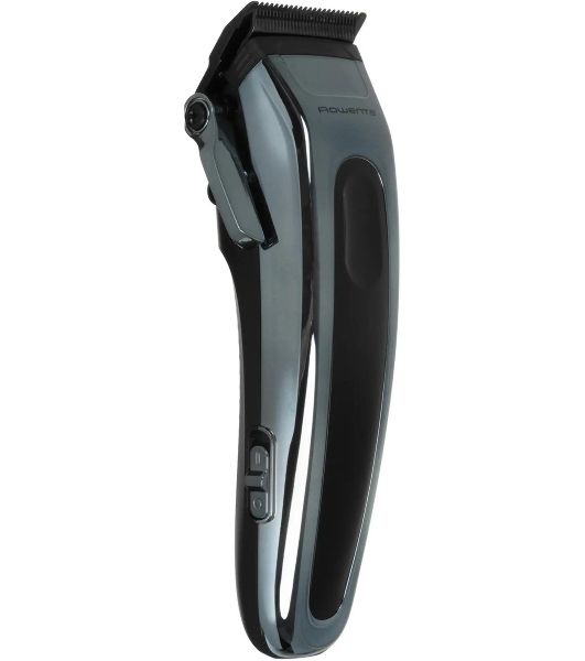 Машинка для стрижки Rowenta TN1551E0 серебристый/черный (насадок в компл:12шт)